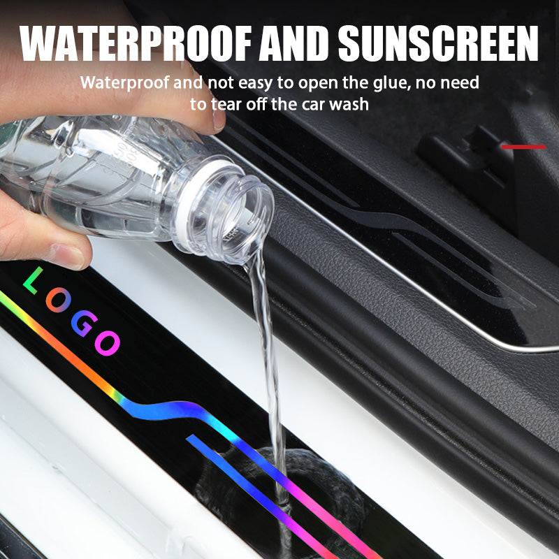 Acrylic Car Door Sill Protection Strip