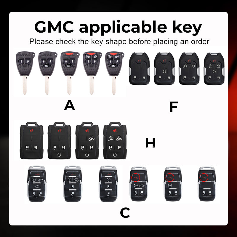 Suitable For GMC Car Key Cover