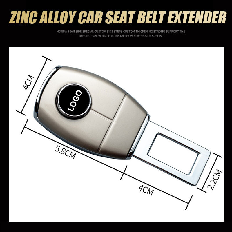 Zinc Alloy Car Seat Belt Extender